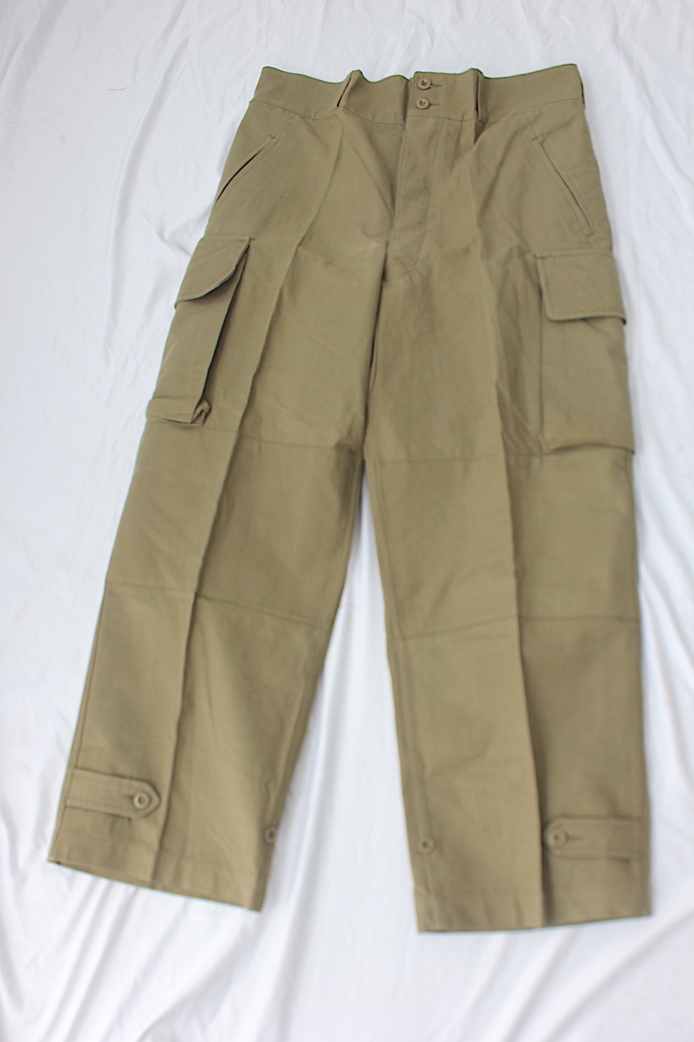 全国通販】VINTAGE 50's French Military”M-47 Cargo Pants 前期 METAL 