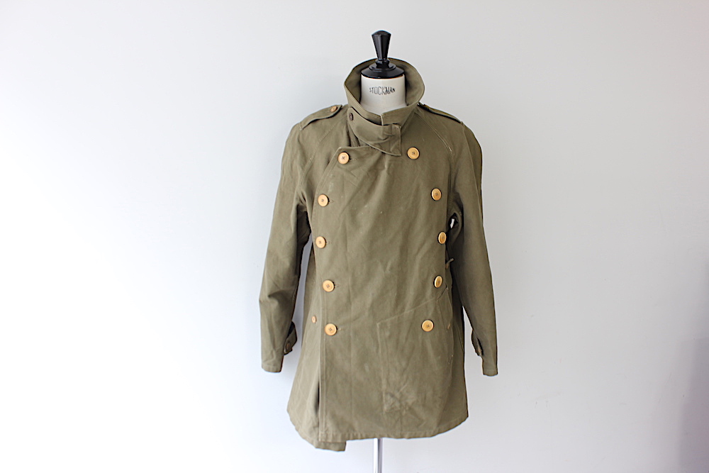 vintage m38 french army motor cycle coatユーロヴィンテージ