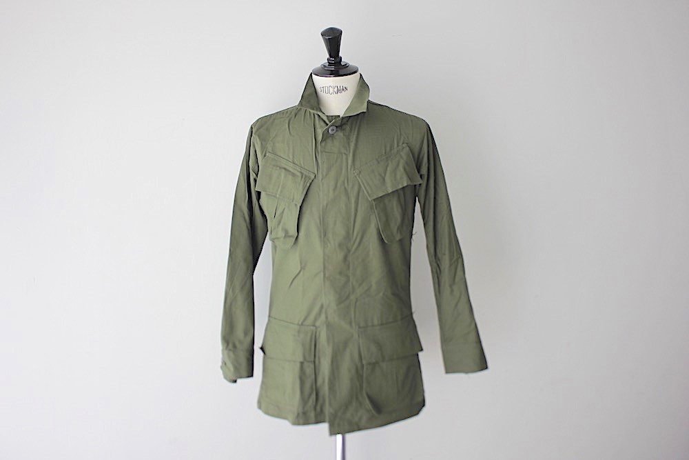 問題なく綺麗な状態です70s U.S. Army Jungle Fatigue Jacket M-S