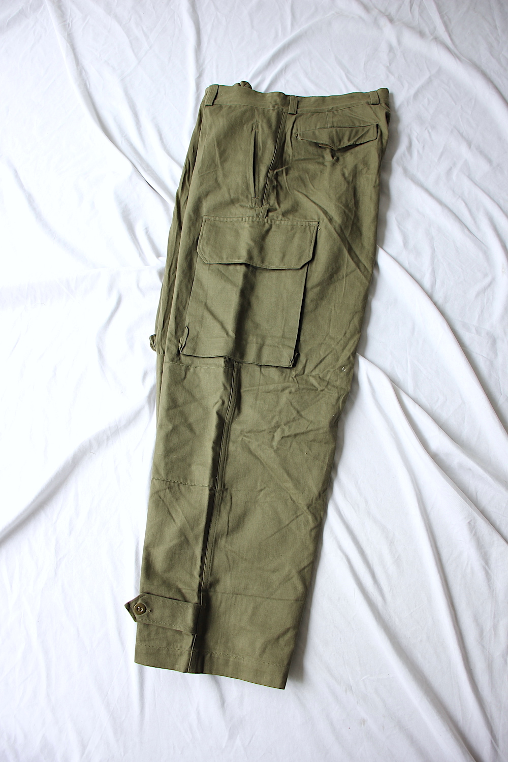 全国通販】VINTAGE 50's French Military”M-47 Cargo Pants 前期 METAL