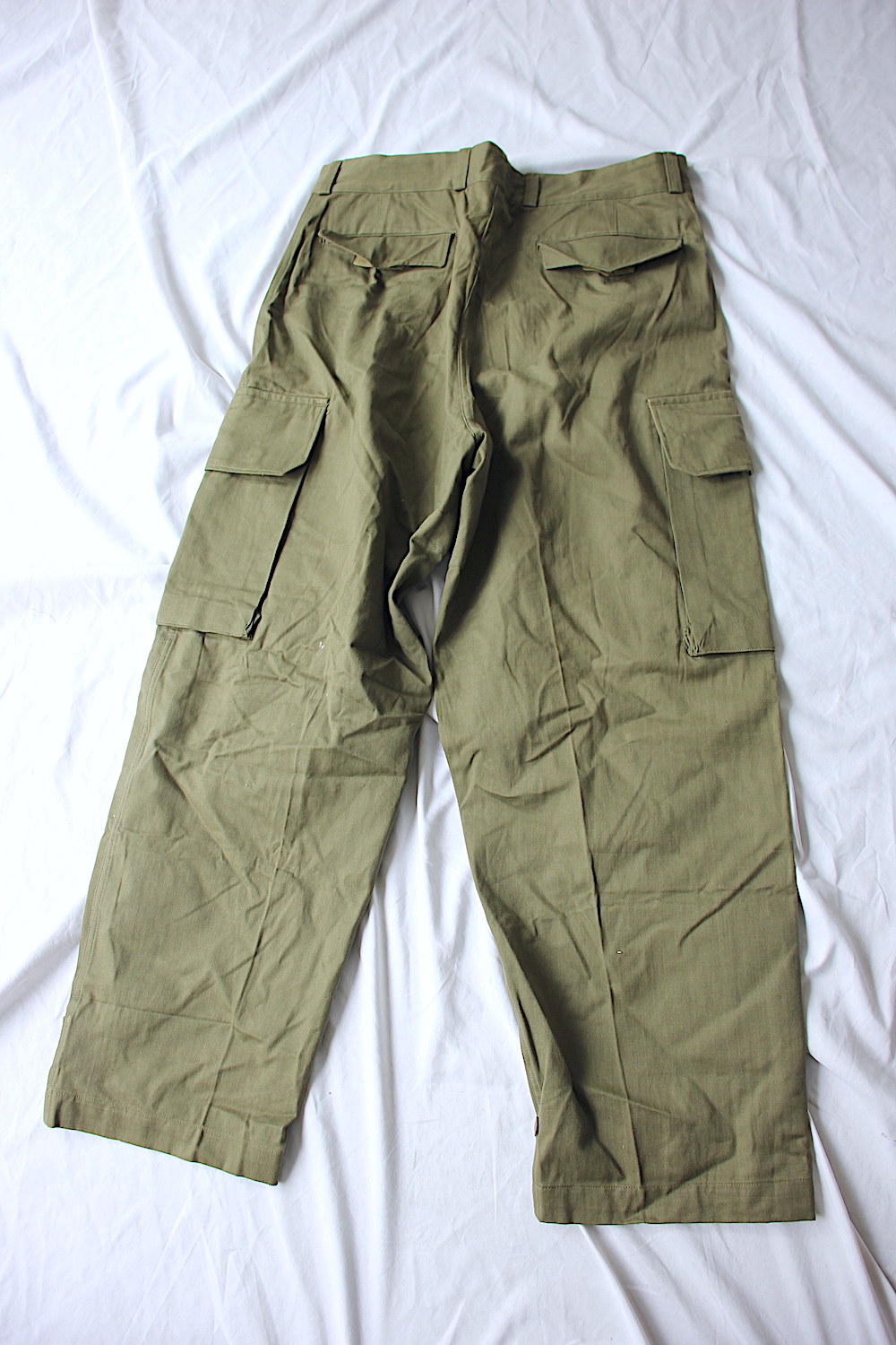 全国通販】VINTAGE 50's French Military”M-47 Cargo Pants 前期 METAL