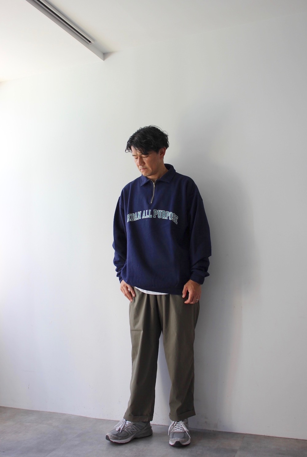 【PARAGRAPH】008 ARCH LOGO SWEAT SHIRT