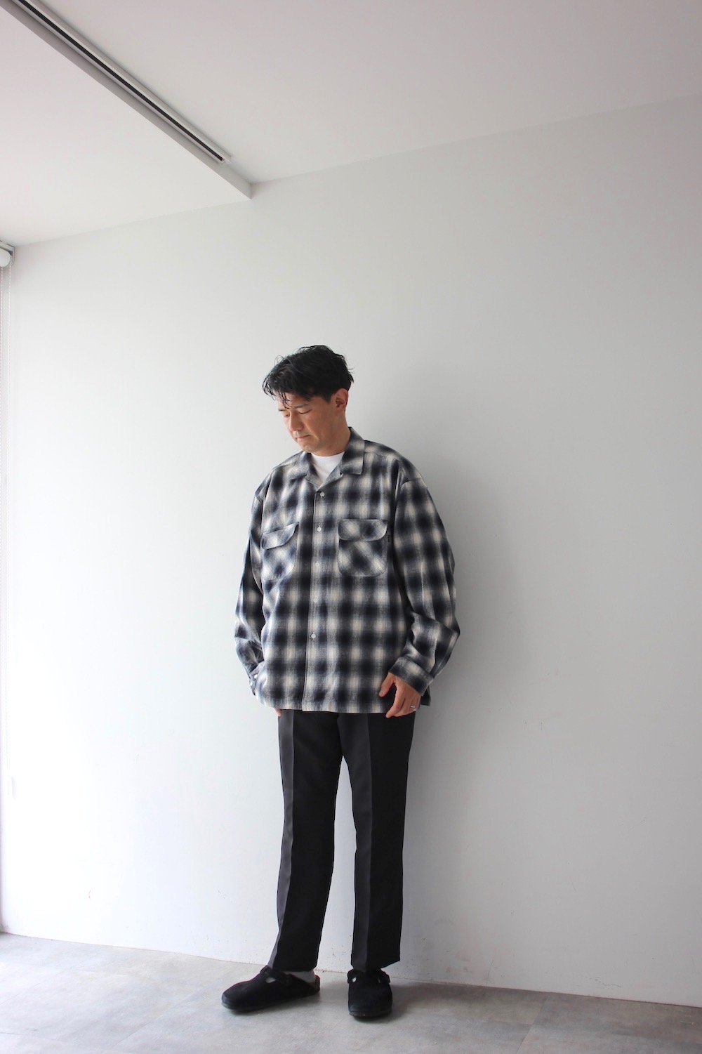 SEDAN ALL-PURPOSE OMBRE PLAID  SHIRTphlannel