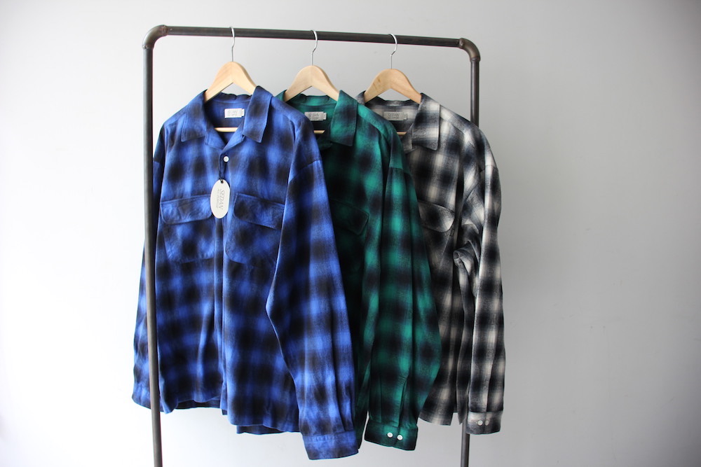 SEDAN ALL-PURPOSE OMBRE PLAID  SHIRTphlannel