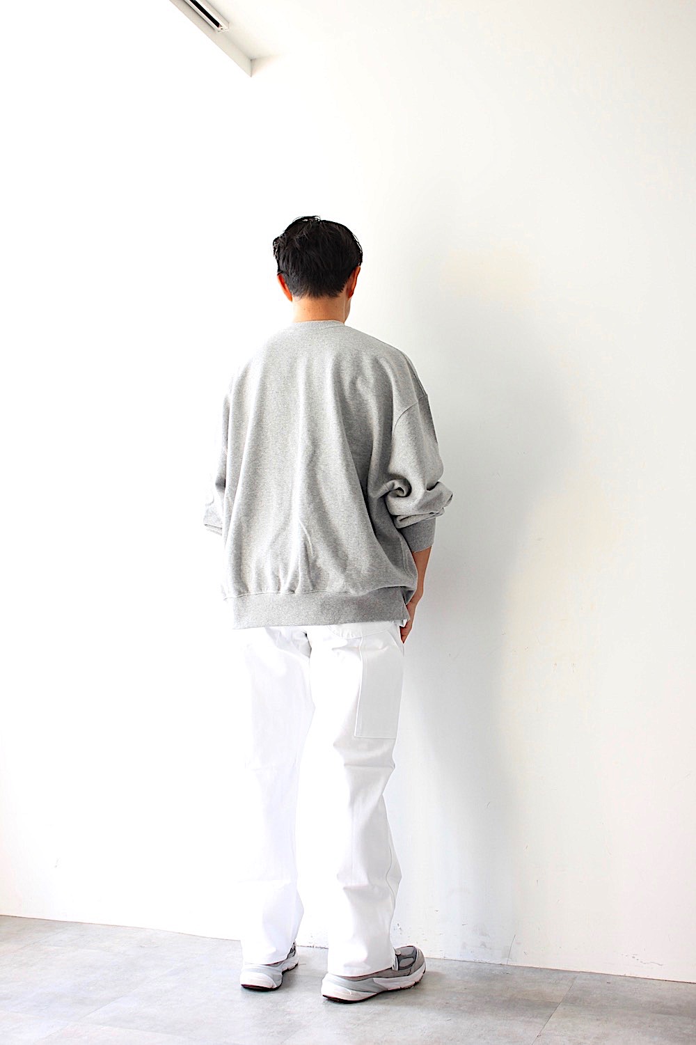 6(ROKU) white painter pants