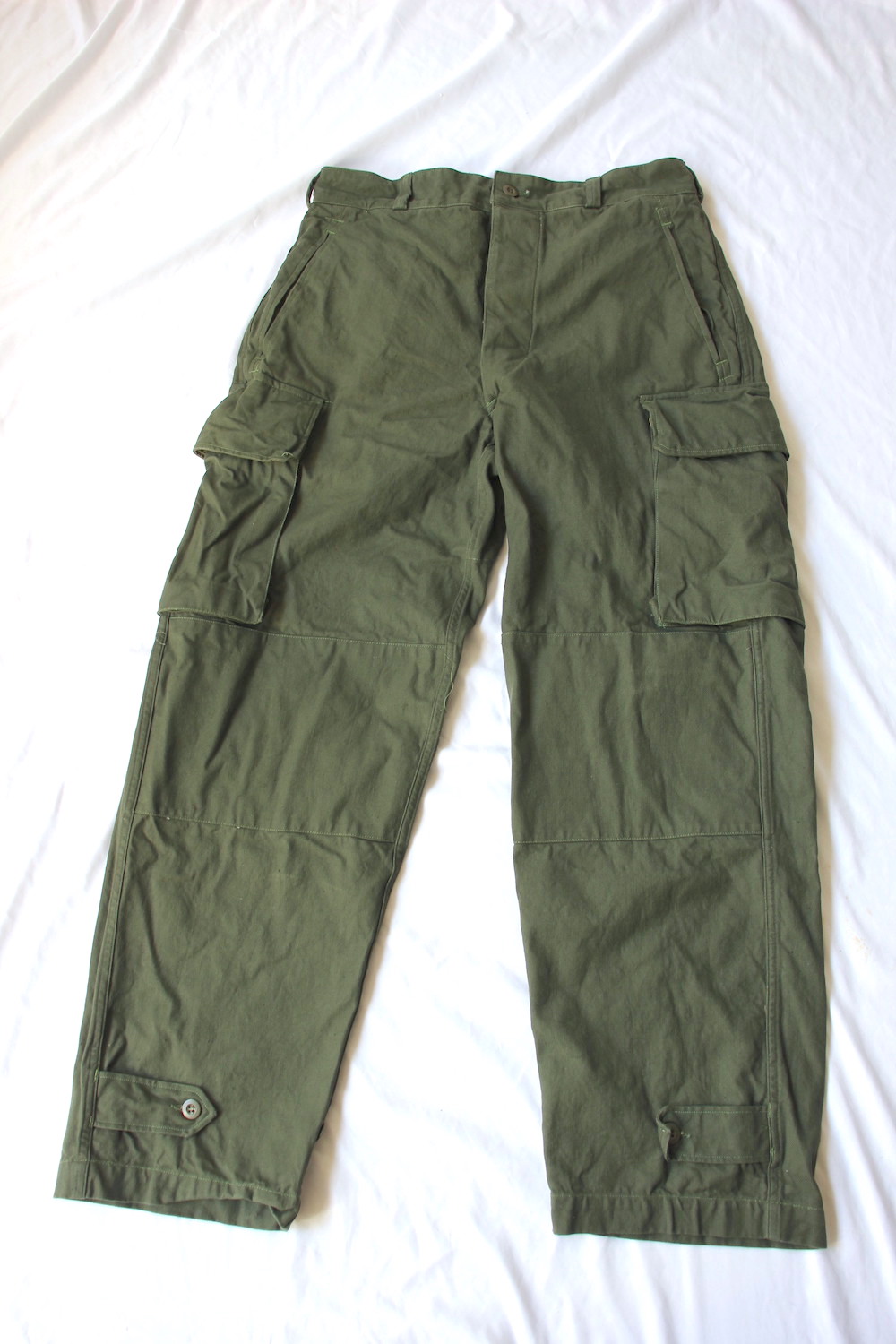 全国通販】DEAD STOCK 50s FRENCH ARMY”M47 CARGO PANTS 前期