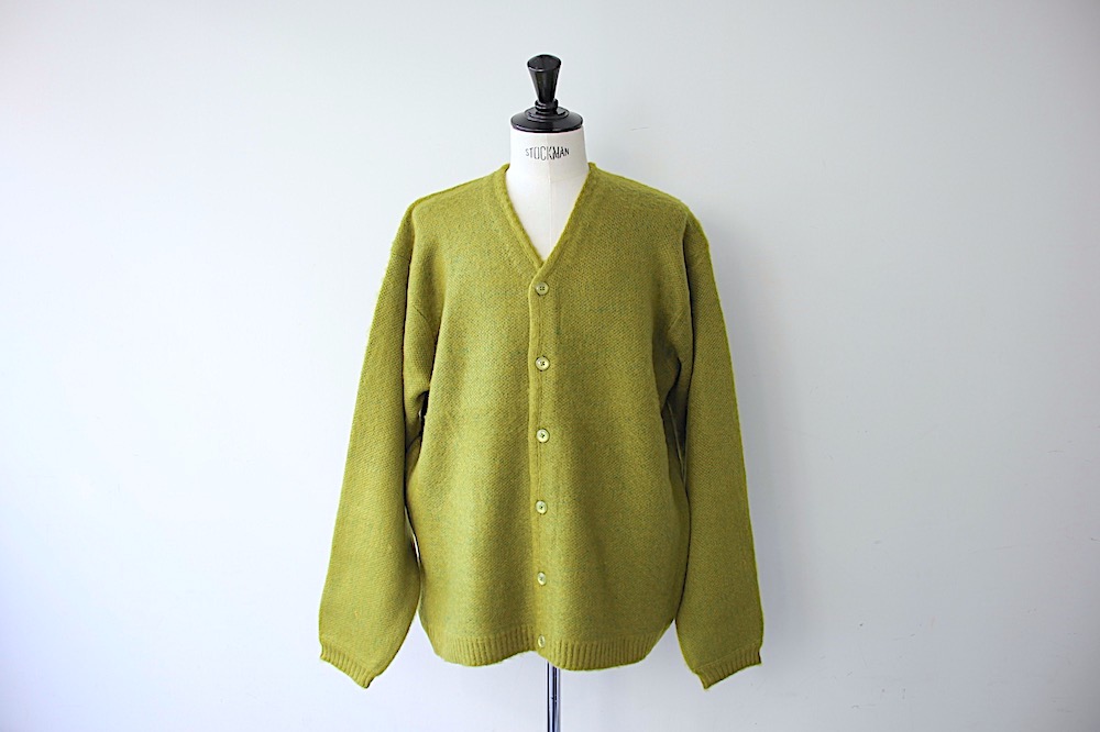 全国通販】TOWN CRAFT “SHAGGY COLOR KNIT CARDIGAN(タウンクラフト