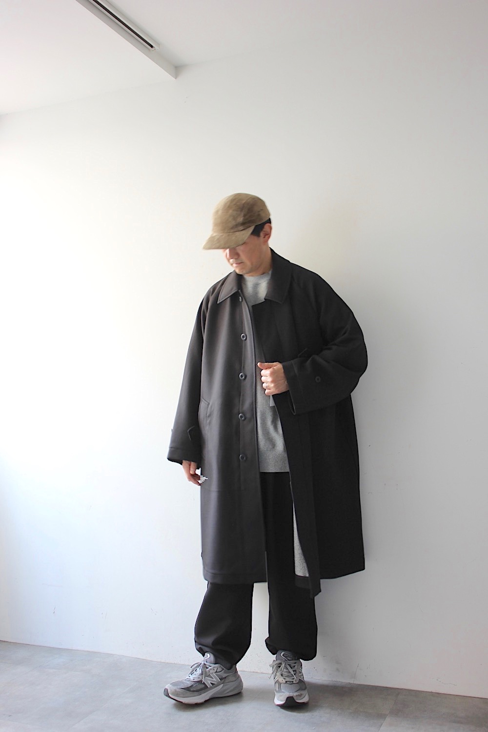 FreshService DOWN FABRIC BAL COLLAR COATフレッシュサービス