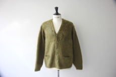 A.R.P.®︎ Premium Classic Mohair Cardigan W/Pocket Olive