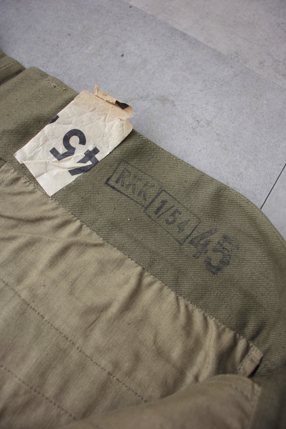 全国通販】DEAD STOCK 50's French Military M-47 Cargo Pants 前期
