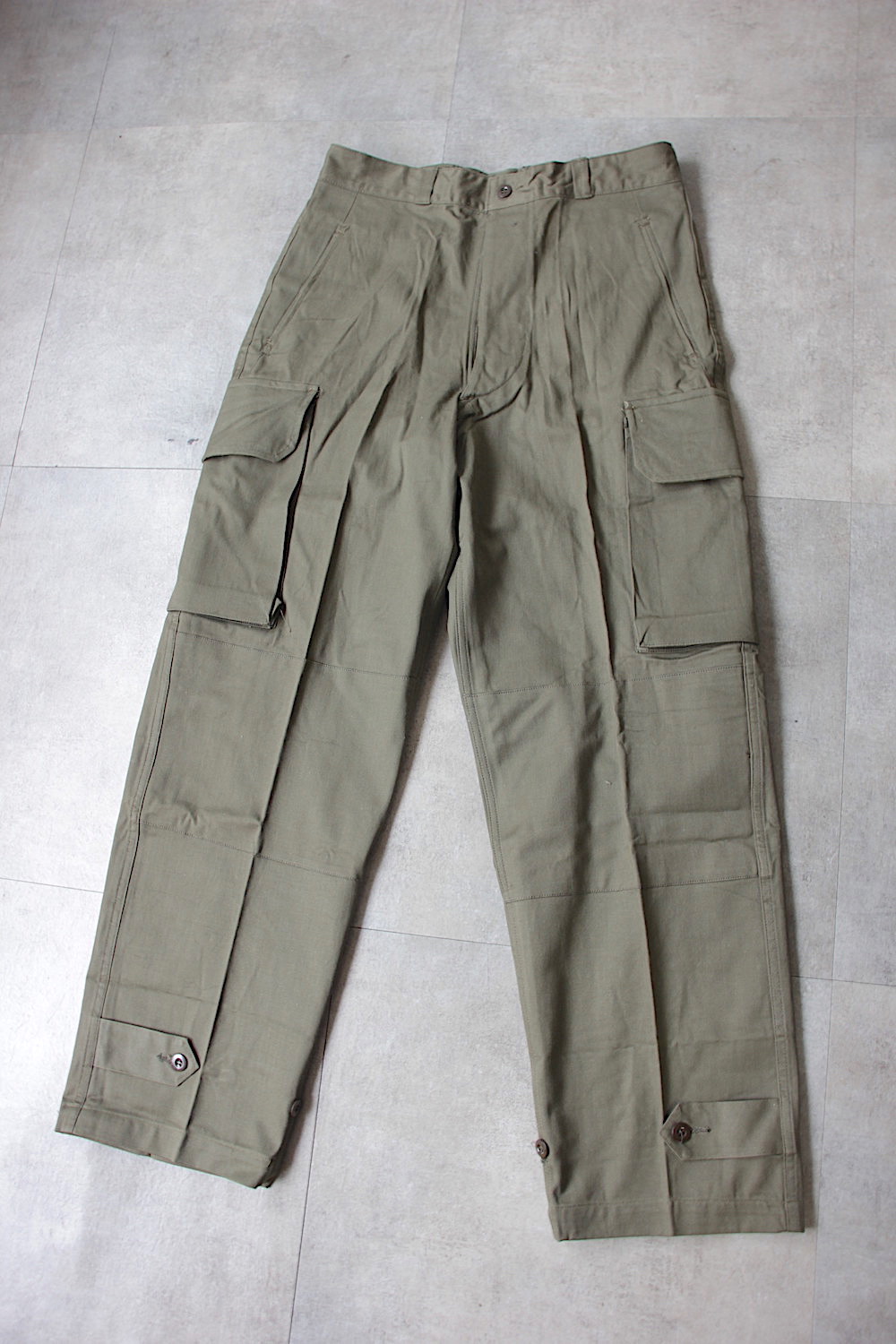 全国通販】DEAD STOCK 60s FRENCH ARMY”M47 CARGO PANTS 後期 全国通販】DEAD STOCK 60s FRENCH ARMY”M47 CARGO PANTS 後期