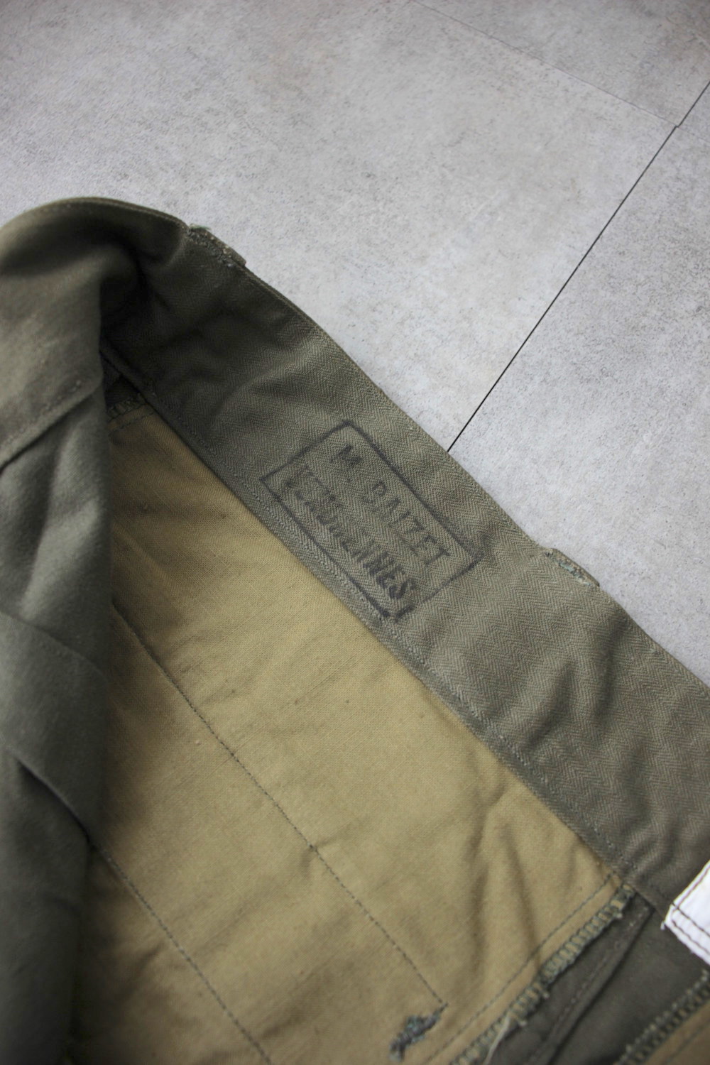 全国通販】【RE SIZE】DEAD STOCK 60s French Military M47