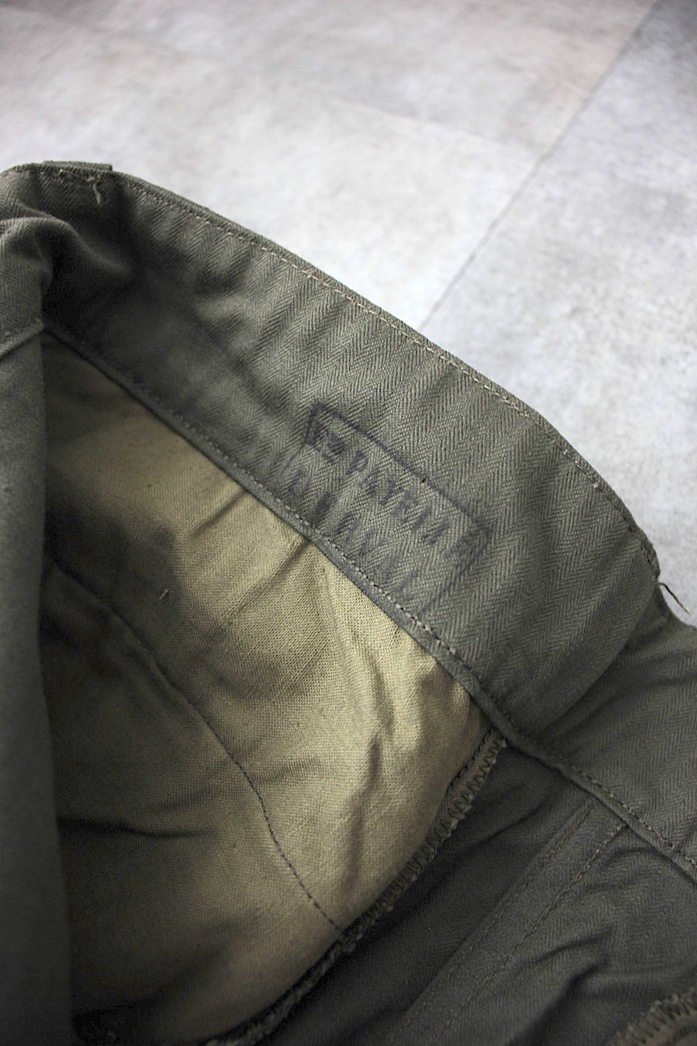 全国通販】DEAD STOCK 60s FRENCH ARMY”M47 CARGO PANTS 後期