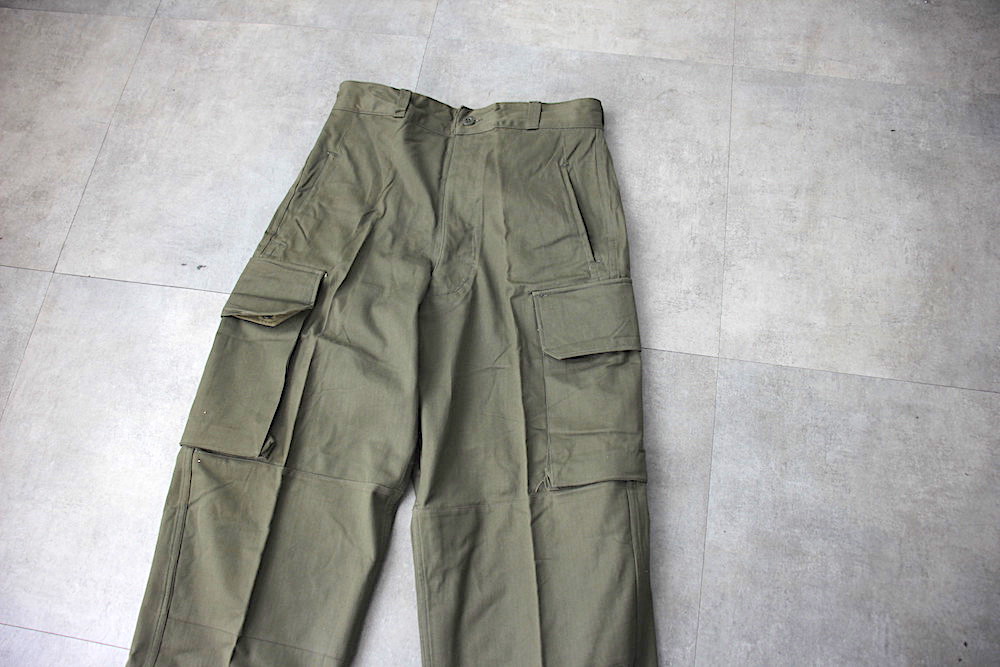 全国通販】DEAD STOCK 60s FRENCH ARMY”M47 CARGO PANTS 後期 