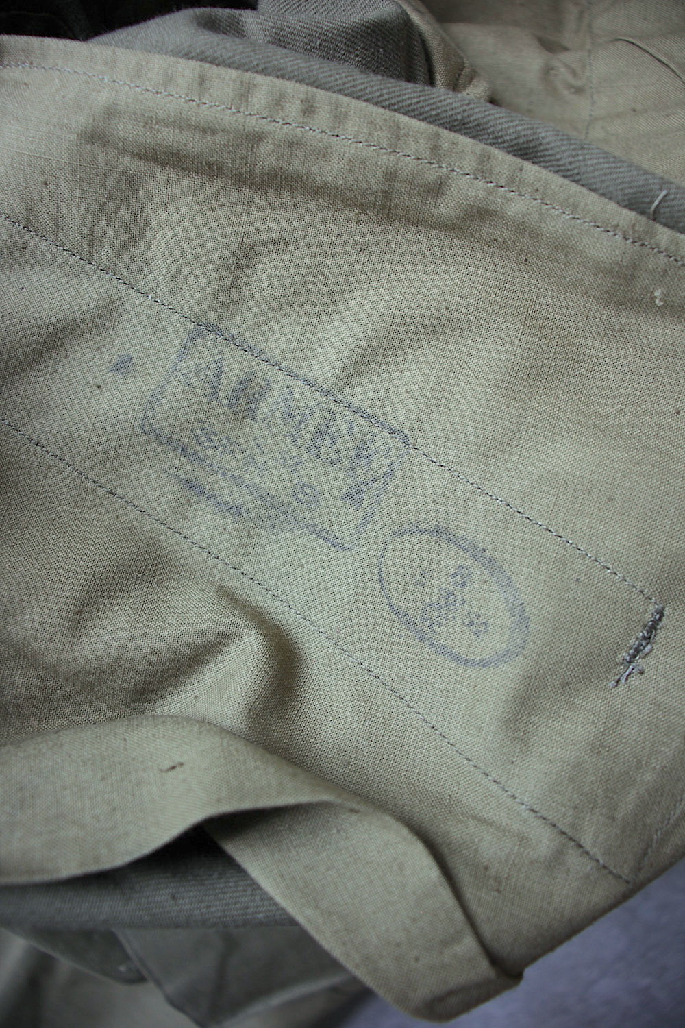 全国通販】DEAD STOCK 50s FRENCH ARMY”M47 CARGO PANTS 前期