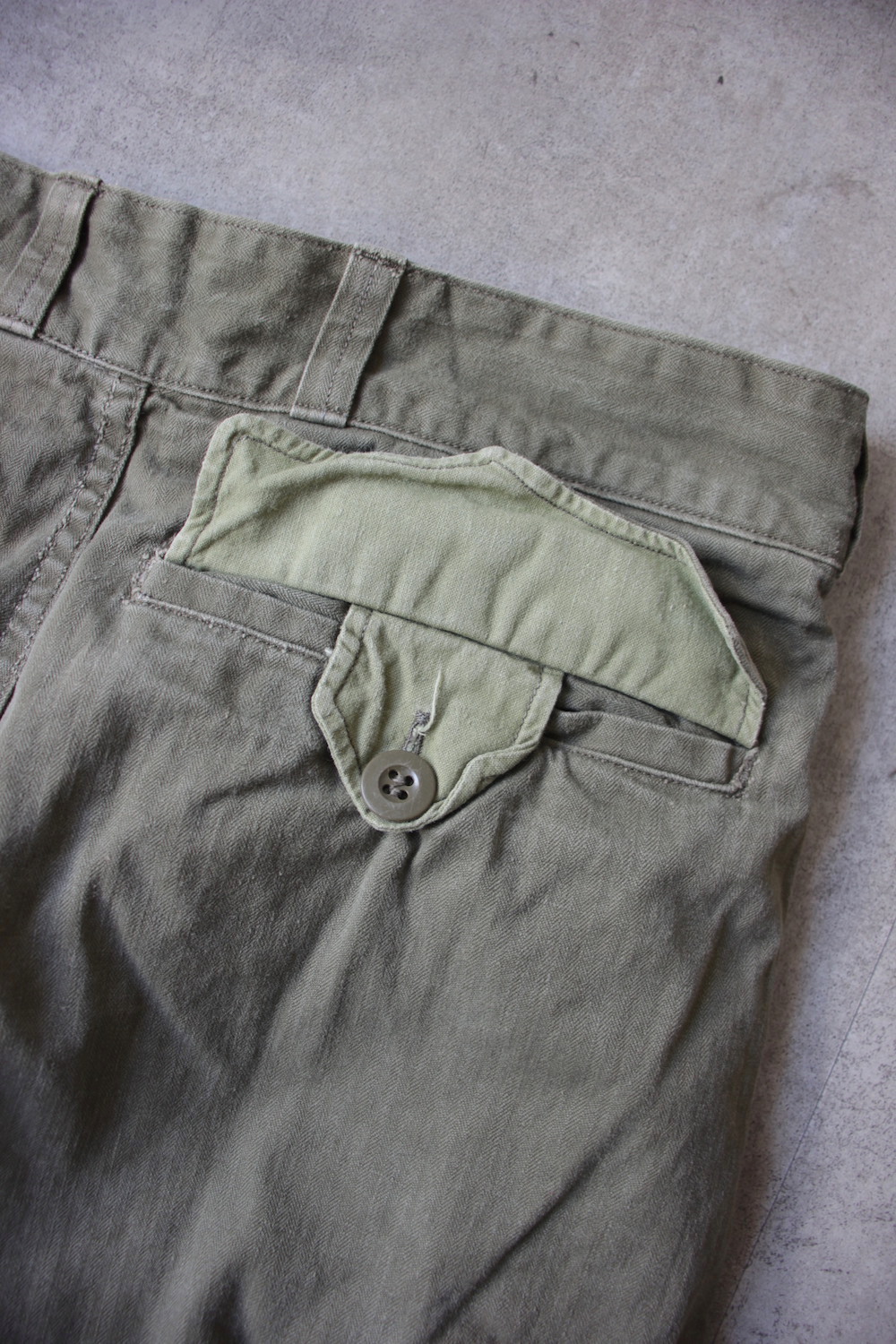 全国通販】DEAD STOCK 50s FRENCH ARMY”M47 CARGO PANTS 前期 (フランス軍M47)
