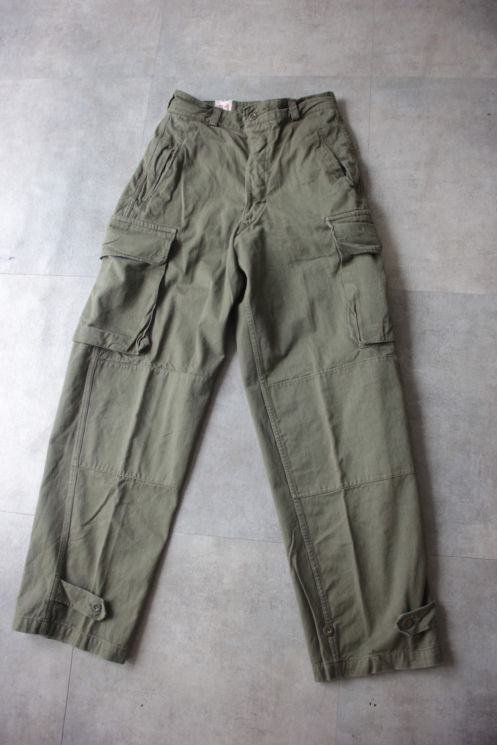 全国通販】DEAD STOCK 50s FRENCH ARMY”M47 CARGO PANTS 前期 
