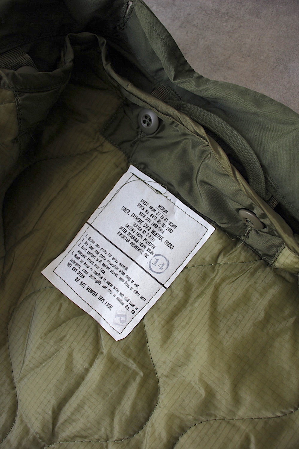全国通販】DEAD STOCK 80s US ARMY