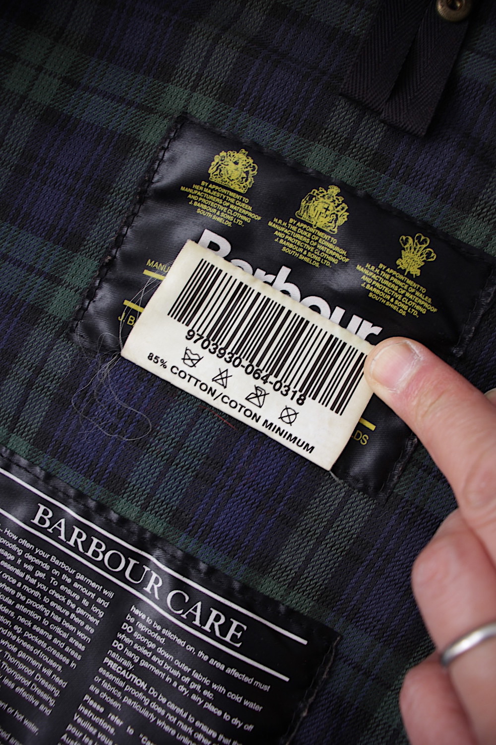 全国通販】VINTAGE 90s Barbour