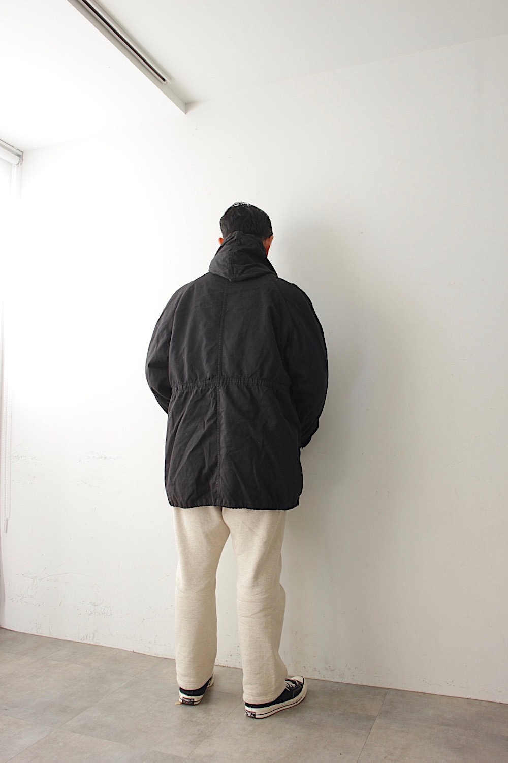 Genuine French military M-64 field parka with liner, mods