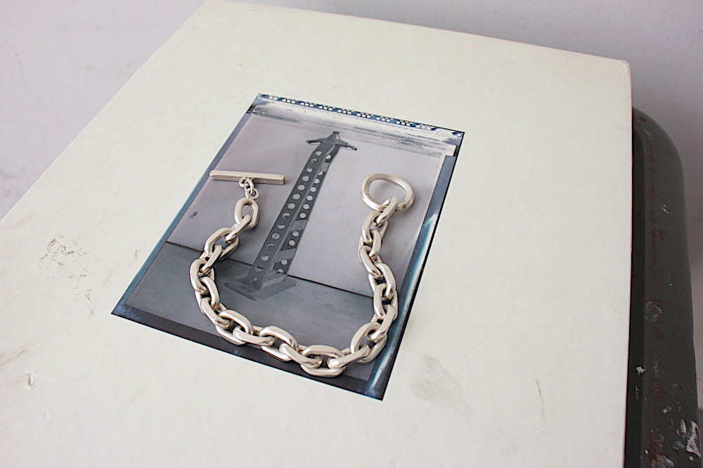 ヴィンテージ シルバー アクセサリー ブレスレット Vintage Silver 925 ベルト (B109)