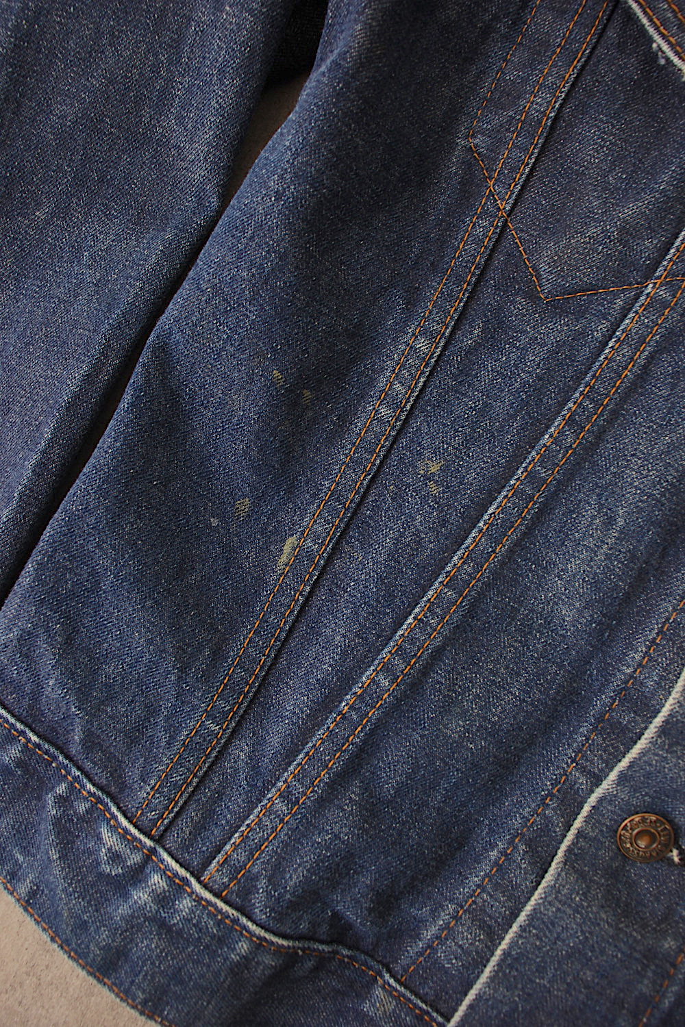 70S Levis 70505スモールe ボタン527 ヴィンテージ 38 濃紺