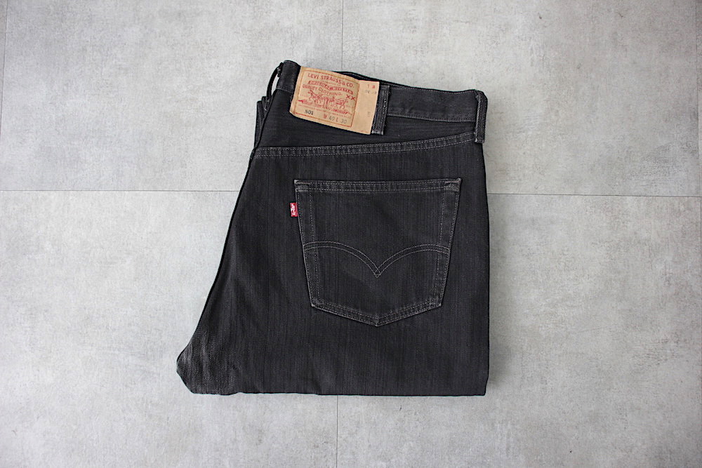 Euro Levi's 501 Black Jeansサルファブラック美品 全国通販】VINTAGE EURO Levi's