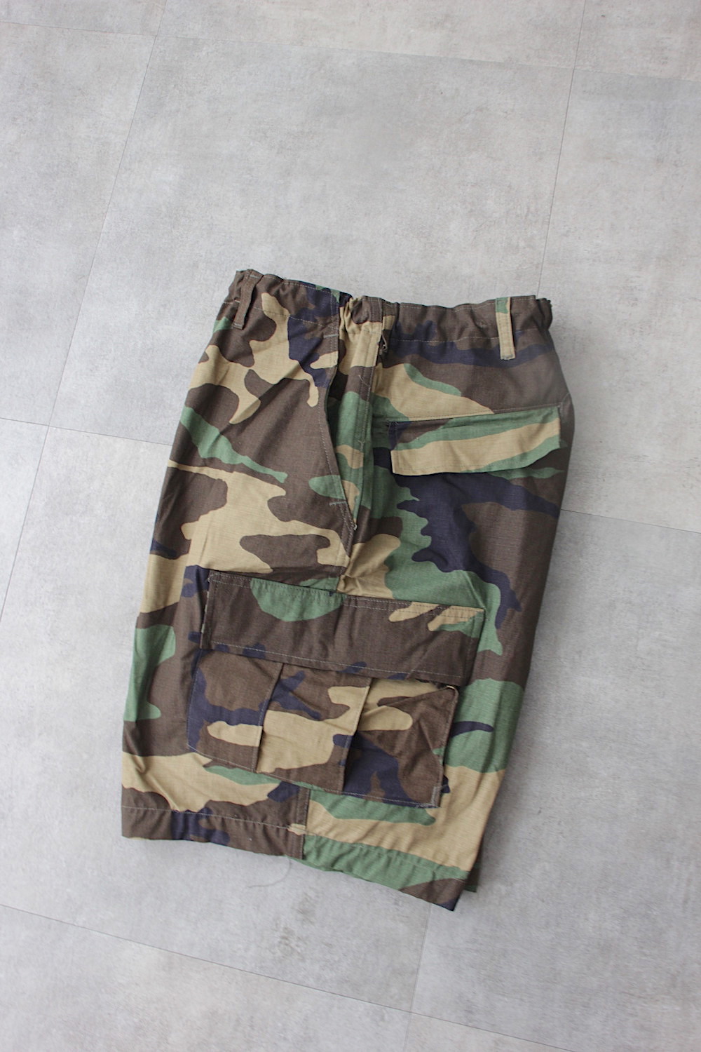 希少XL TENDERLOIN RIP STOP SHORTS CAMO 迷彩 Vintage Remake Iron