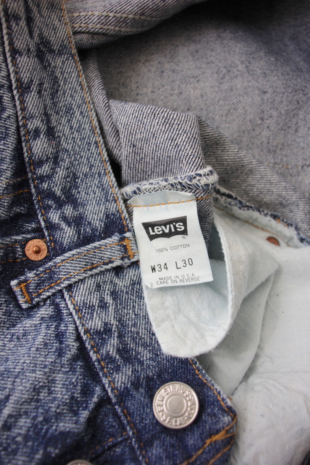 デッドストック☆90s USA製 Levi'sリーバイス 501 デニムパンツ