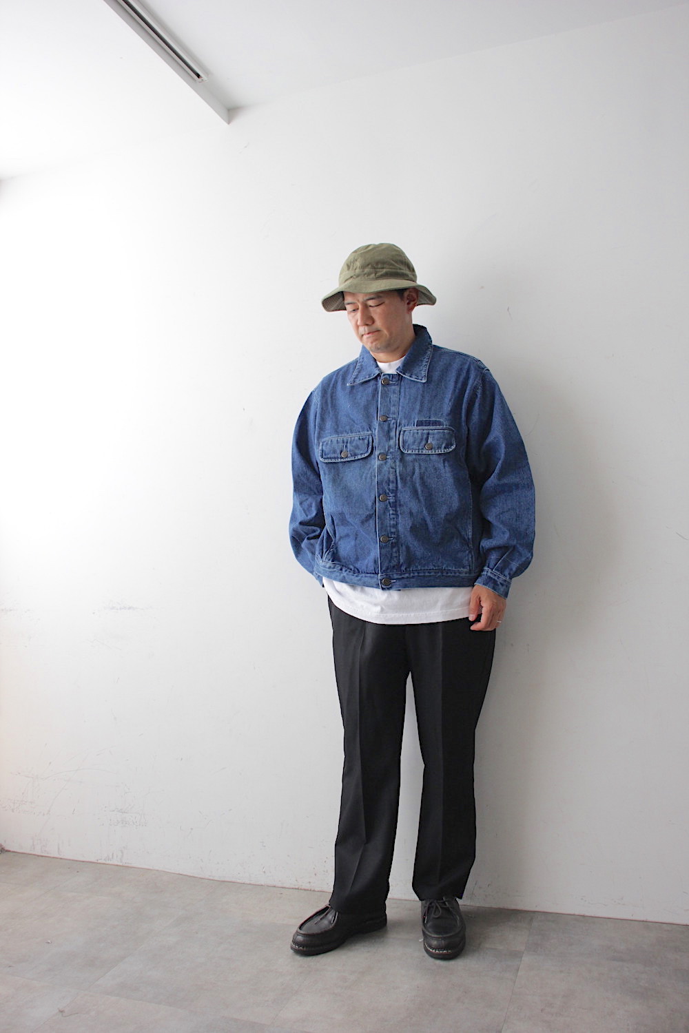 ジャケット・アウター 90s French Laposte Denim jkt Armor-lux DEAD STOCK 90s FRENCH