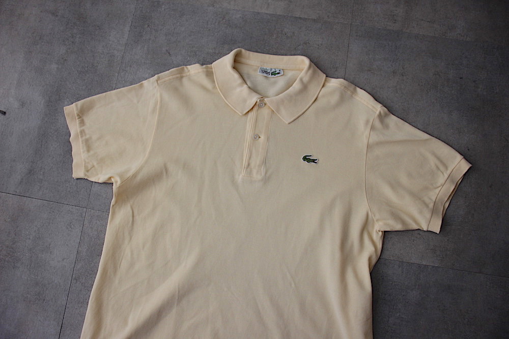 トップス 80s LACOSTE Polo Shirts Made in France LACOSTE 80's Retro Polo Shirt – Vintage Something