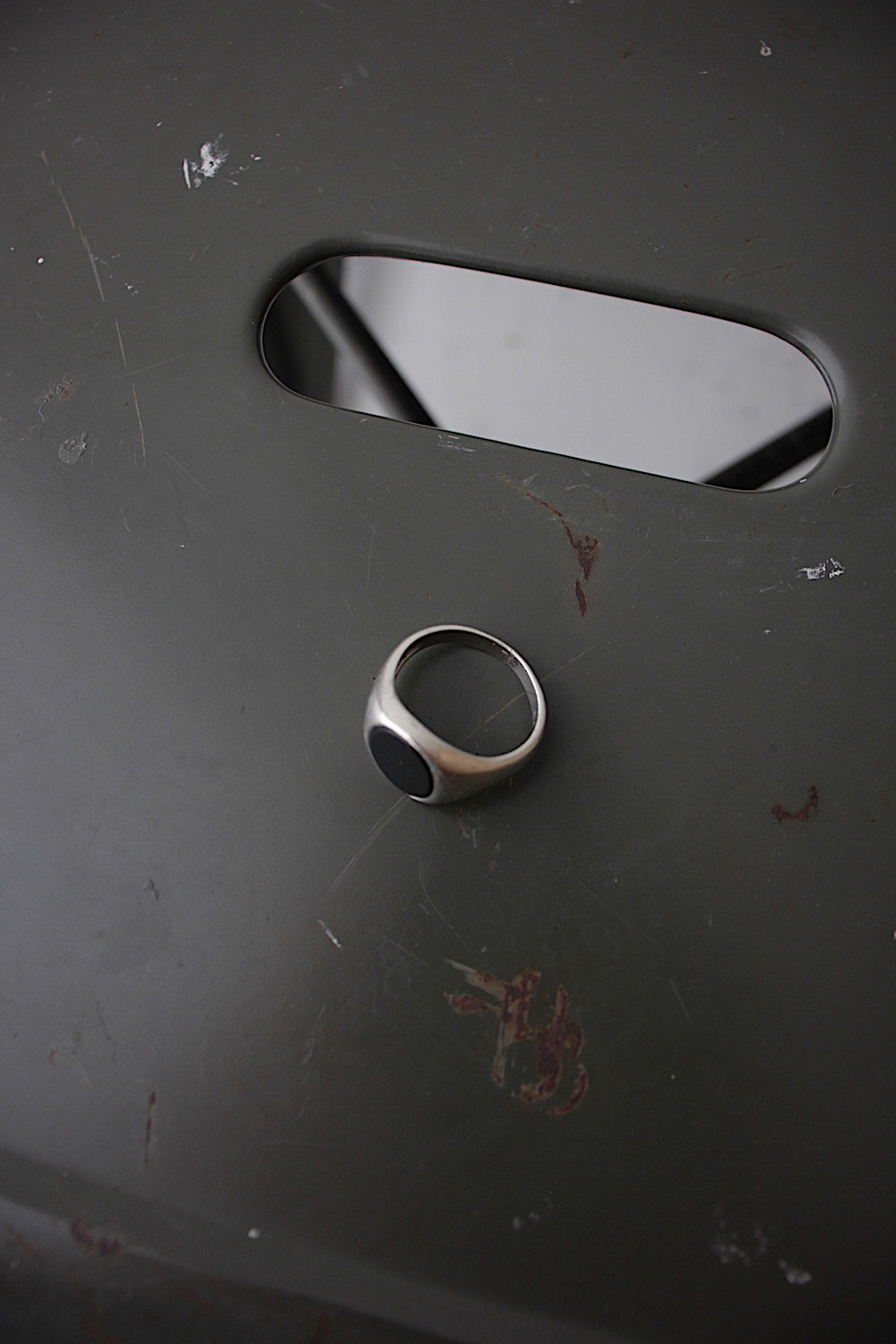 英国 ヴィンテージ ブラックオニキス 14号 英国 ヴィンテージ ブラックオニキス 14号 - メルカリ