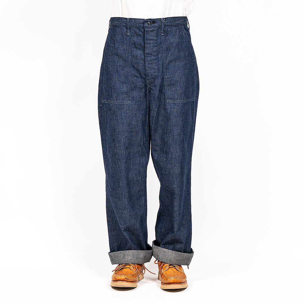 ワーカーズ WORKERS K&T H ヒッコリー USN tcb jeans ワーカーズ WORKERS K&T H Lot 801XH, Straight Jeans 14.7 oz