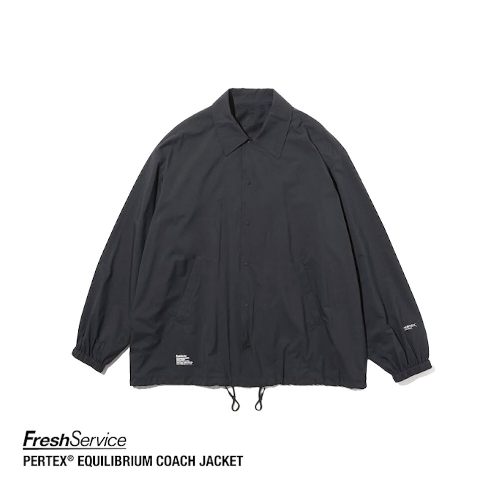 FreshService ブラックシャツジャケット Coach Shirt + – FreshService® official site