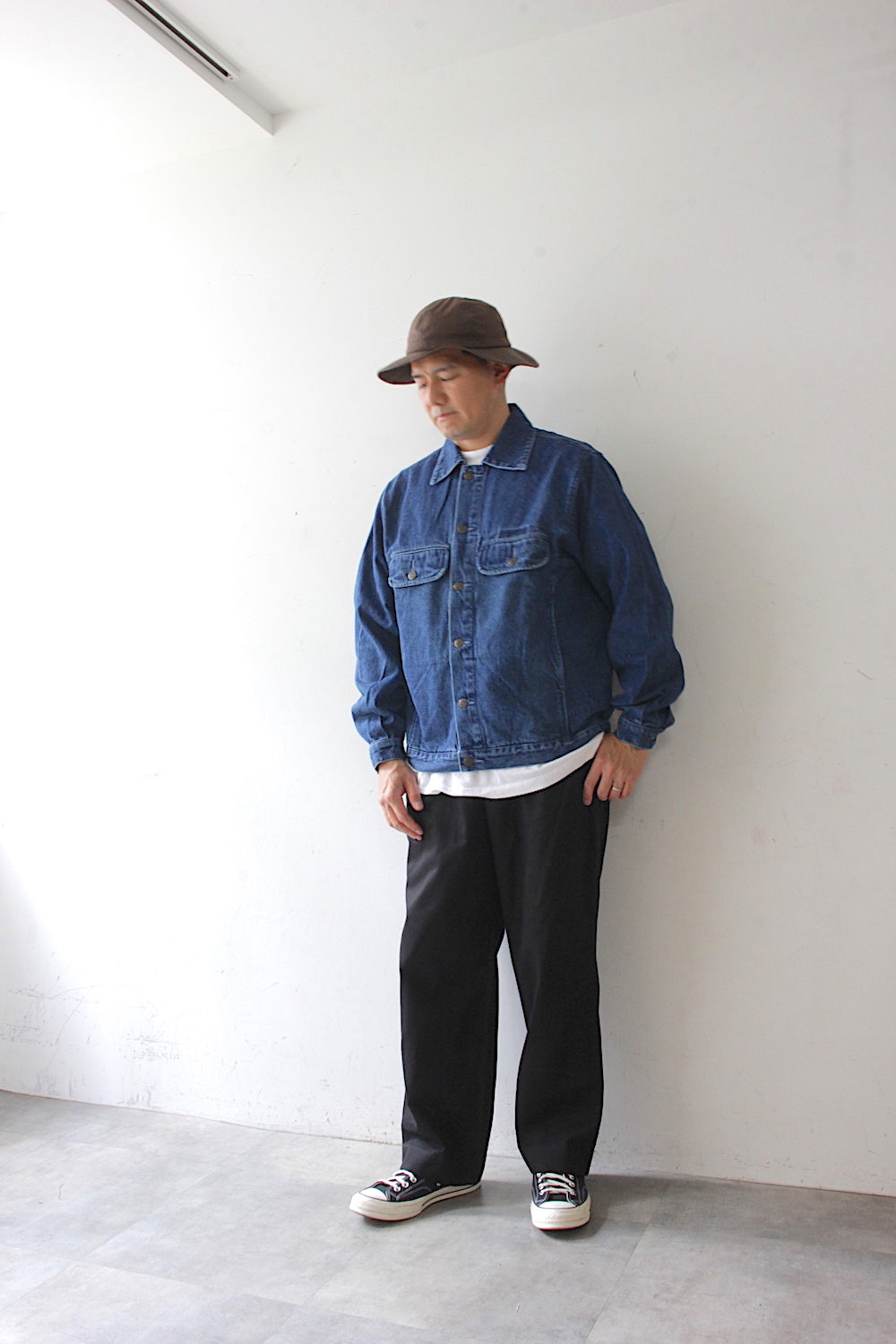 ジャケット・アウター 90s French Laposte Denim jkt Armor-lux DEAD STOCK 90s FRENCH