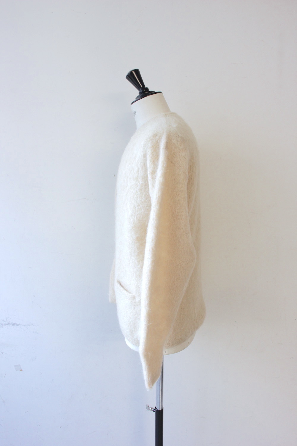 新作！a.r.p モヘア Shaggy Man “Dark Natural” A.R.P.®︎ Shaggy Man™︎ Mohair Cardigan W/Pocket - Dark Natural