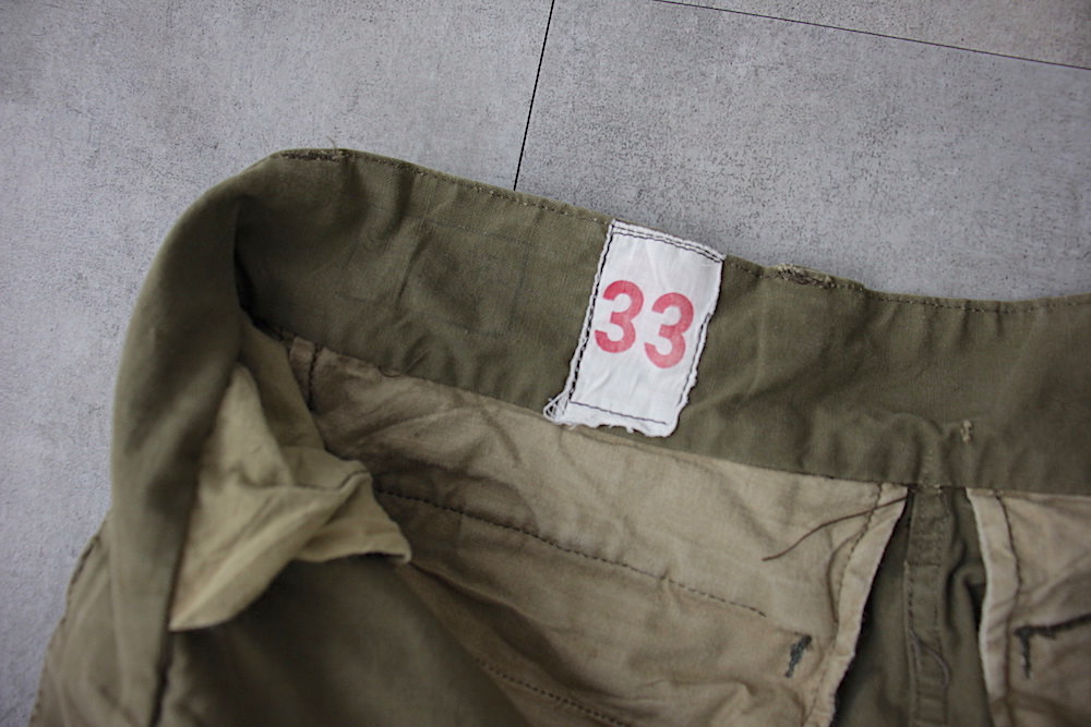 全国通販】DEAD STOCK 60's French Military”M-47 Cargo Pants 後期