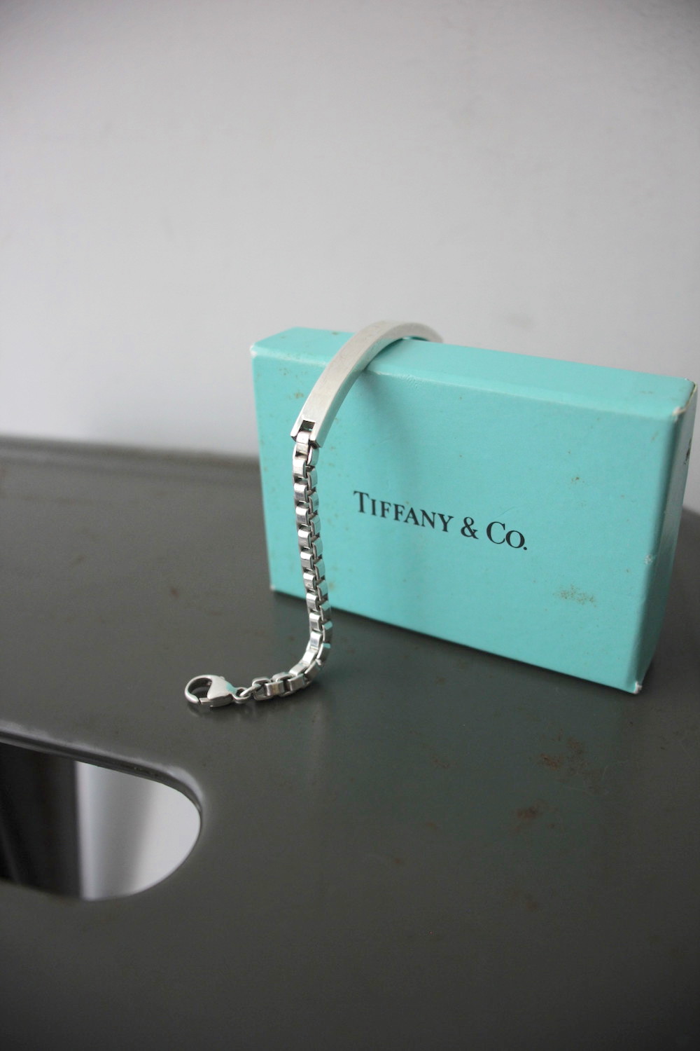 全国通販】【VINTAGE】 00s~ Tiffany and Co ”ID Plate Venetian Chain