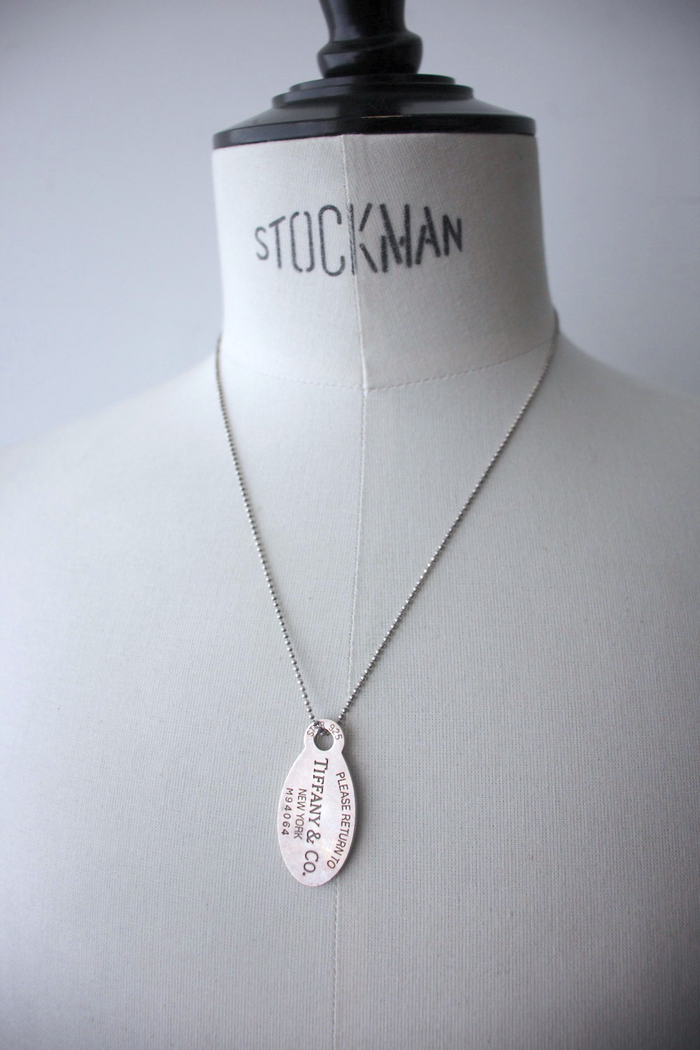 全国通販】【VINTAGE】 90s Tiffany and Co”Return To Tag Necklace