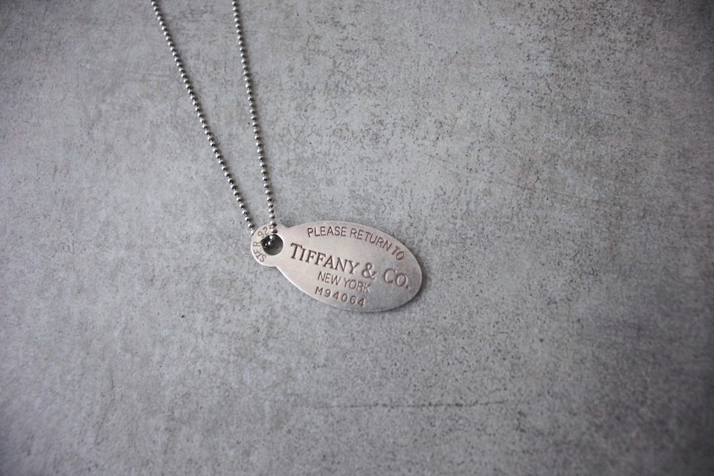 全国通販】【VINTAGE】 90s Tiffany and Co”Return To Tag Necklace