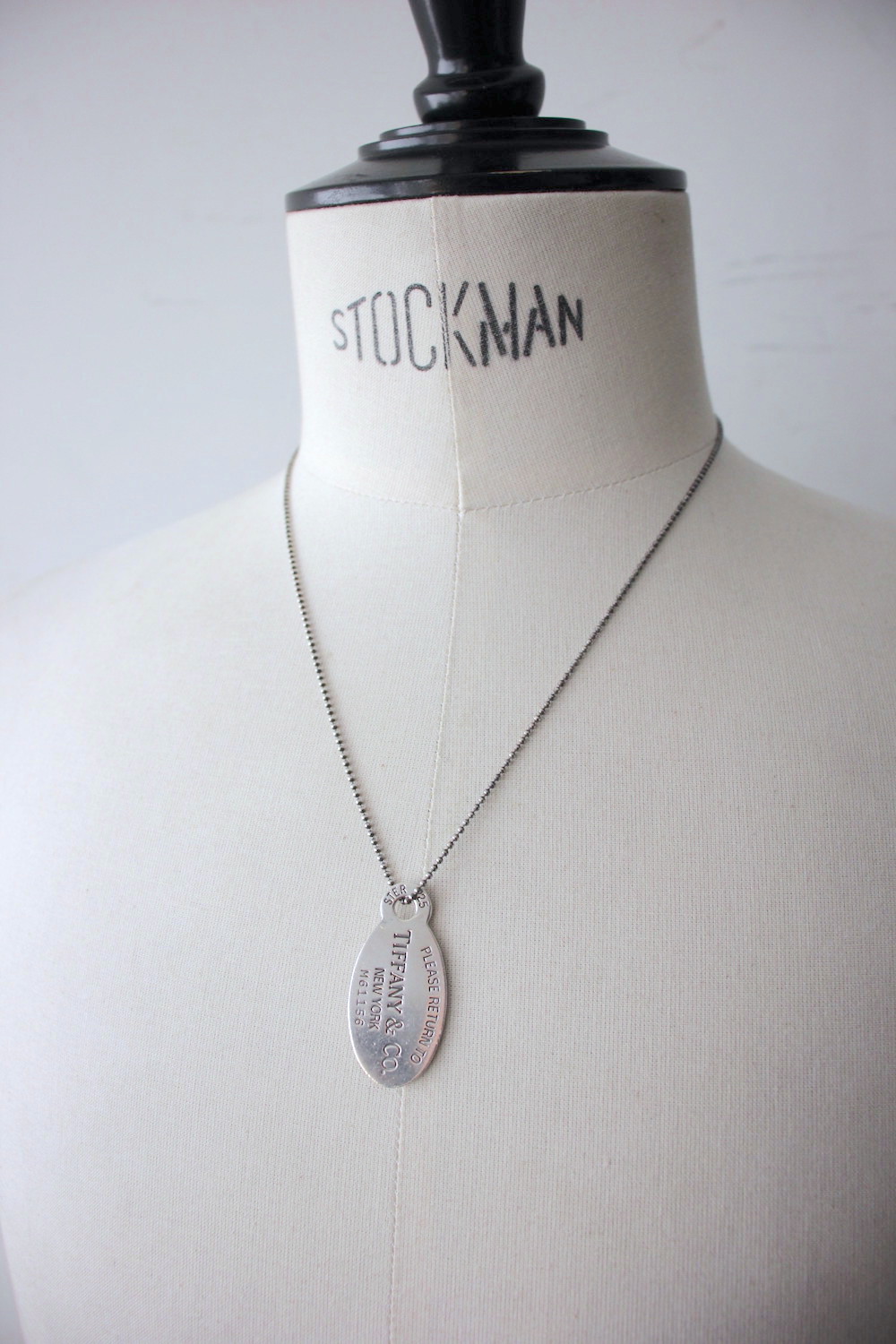 全国通販】【VINTAGE】 90s Tiffany and Co”Return To Tag Necklace